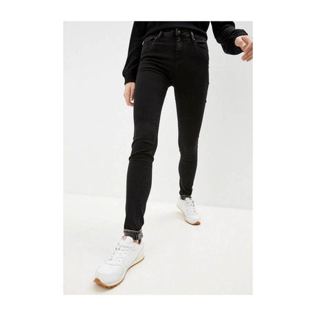 Love Moschino Black Cotton Women Jeans - Hilstor