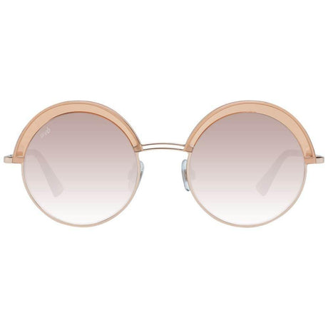 Web Rose Gold Women Sunglass - Hilstor