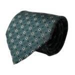 Dolce & Gabbana Green Silk Branded Logo Adjustable Men Tie - Hilstor