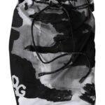 Dolce & Gabbana Multicolor Camouflage DG Logo Beachwear Shorts Swimwear - Hilstor