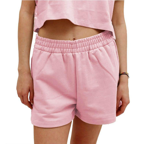 Comme Des Fuckdown Pink Cotton Short - Hilstor