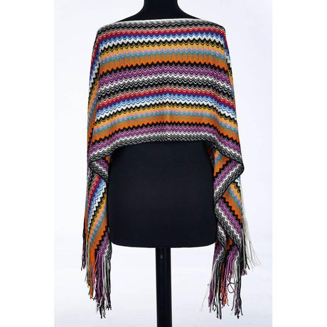 Missoni Multicolor Wool Women Poncho - Hilstor