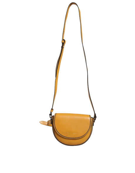 Brunello Cucinelli Light Brown Leather Logo Waist Strap Sling Bag - Hilstor
