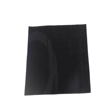Trussardi Beachwear Black Cotton Men Beach Towel - Hilstor