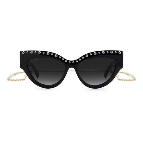 Jimmy Choo Black Acetate Sunglasses - Hilstor