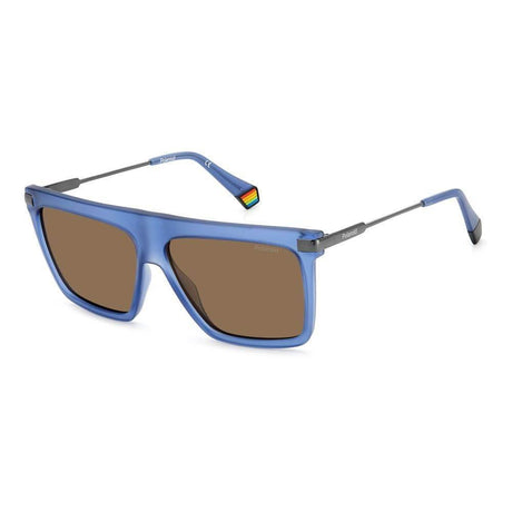 Polaroid Blue Plastic Sunglasses - Hilstor