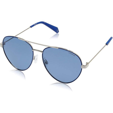 Polaroid Blue Metal Sunglasses - Hilstor