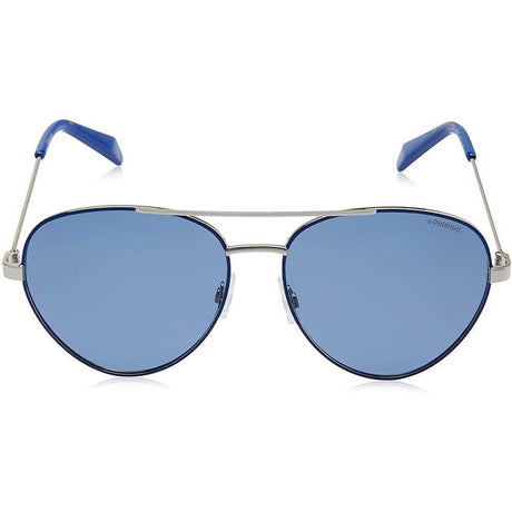 Polaroid Blue Metal Sunglasses - Hilstor
