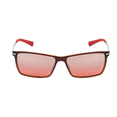 Police Red Injected Sunglasses - Hilstor