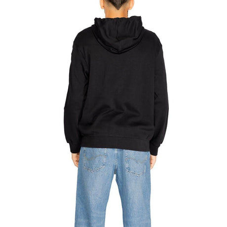 Armani Exchange Black Cotton Hoody - Hilstor