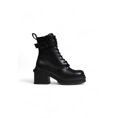 Armani Exchange Black Polyester Boot - Hilstor