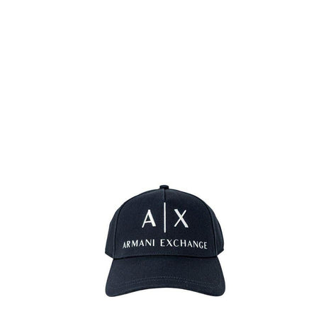 Armani Exchange Blue Cotton Caps Baseball Hat - Hilstor