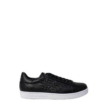 EA7 Emporio Armani Black And White Polyethylene Sneaker - Hilstor