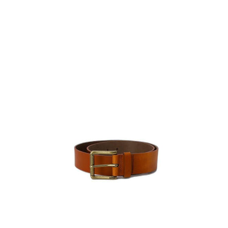 Hugo Boss Beige Leather Belt - Hilstor
