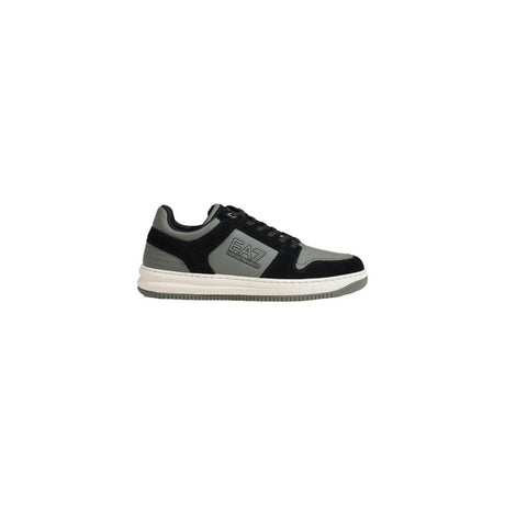 EA7 Emporio Armani Green Polyester Sneaker - Hilstor