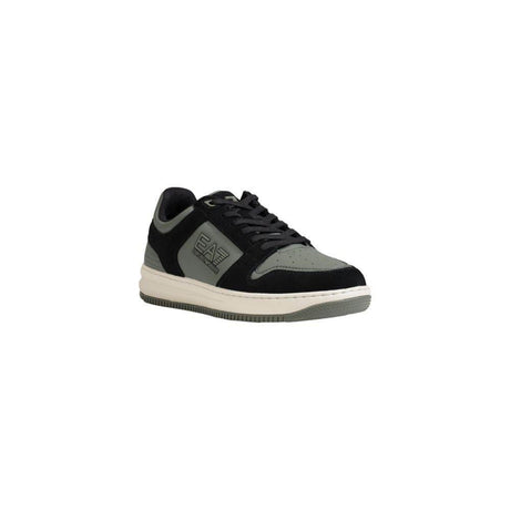 EA7 Emporio Armani Green Polyester Sneaker - Hilstor