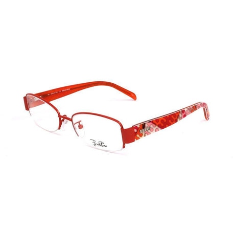 Emilio Pucci Orange Metal Frames - Hilstor