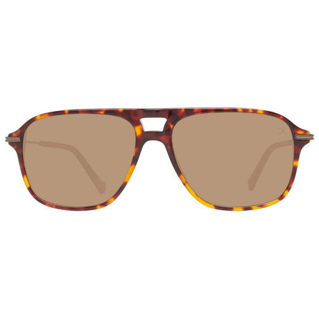 Hackett Brown Acetate Sunglasses - Hilstor