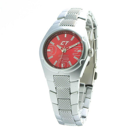 Chronotech Silver Stainless Steel Watch - Hilstor
