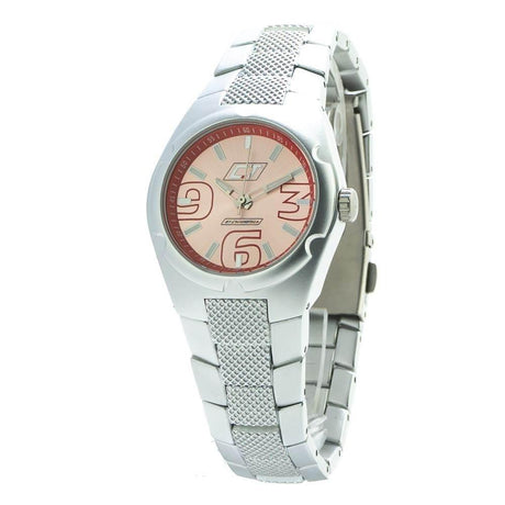 Chronotech Silver Polycarbonate Watch - Hilstor