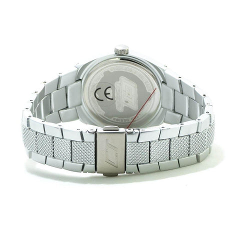 Chronotech Silver Polycarbonate Watch - Hilstor