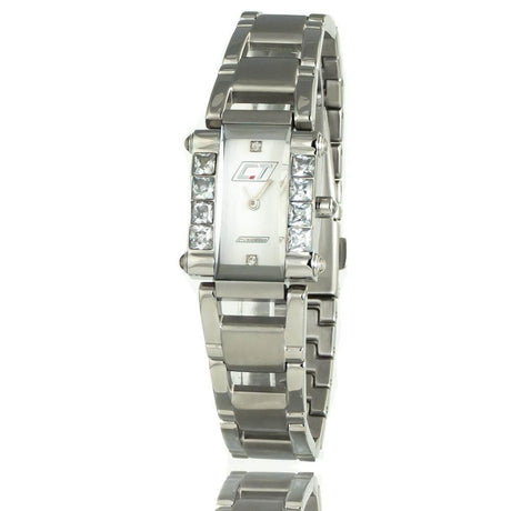 Chronotech Silver Stainless Steel Watch - Hilstor