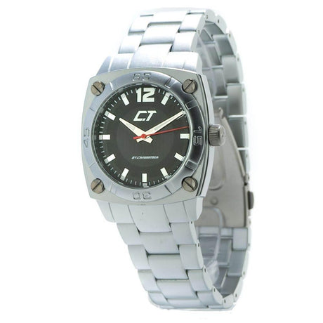 Chronotech Silver Aluminum Watch - Hilstor