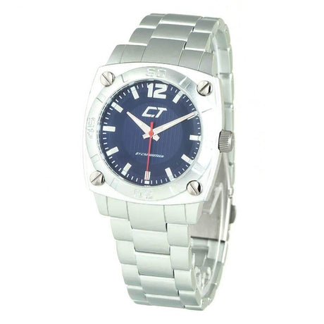 Chronotech Silver Stainless Steel Watch - Hilstor