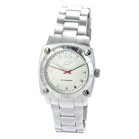 Chronotech Silver Aluminum Watch - Hilstor