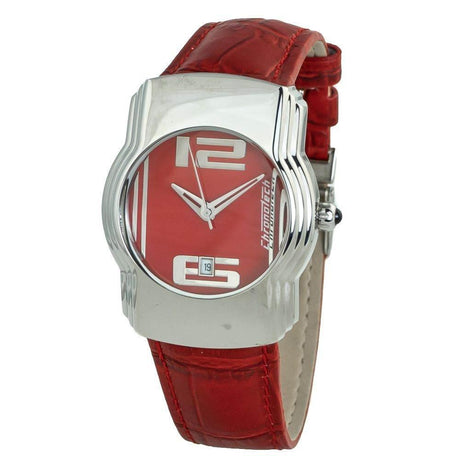 Chronotech Red Leather Watch - Hilstor