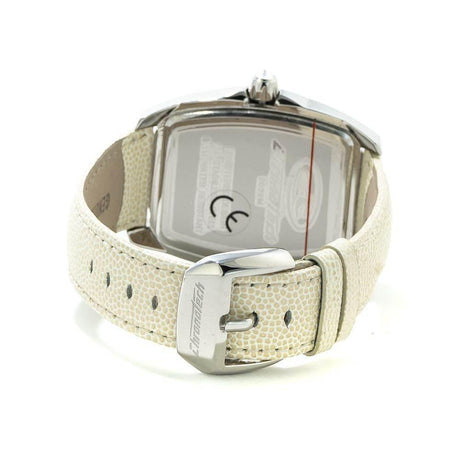 Chronotech White Leather Watch - Hilstor