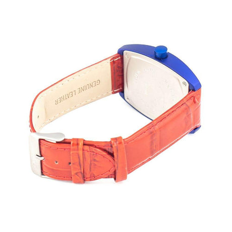 Chronotech Red Leather Watch - Hilstor