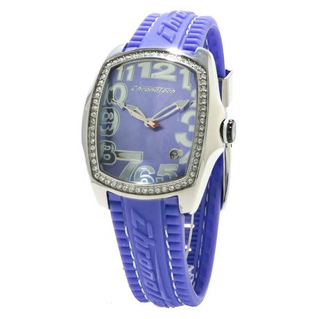 Chronotech Blue Rubber Watch - Hilstor