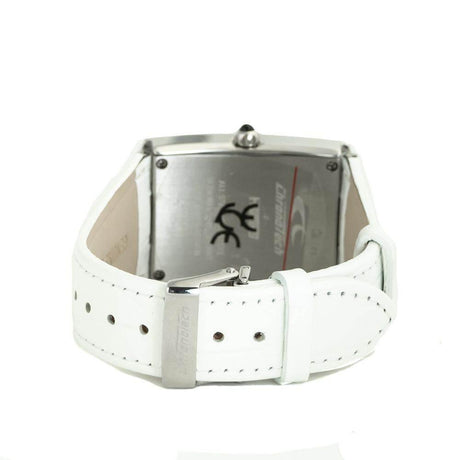 Chronotech White Leather Watch - Hilstor