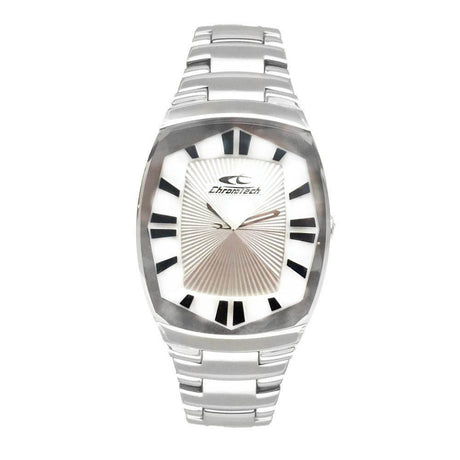 Chronotech Silver Stainless Steel Watch - Hilstor