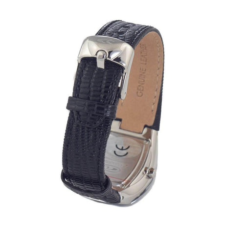 Chronotech Black Leather Watch - Hilstor