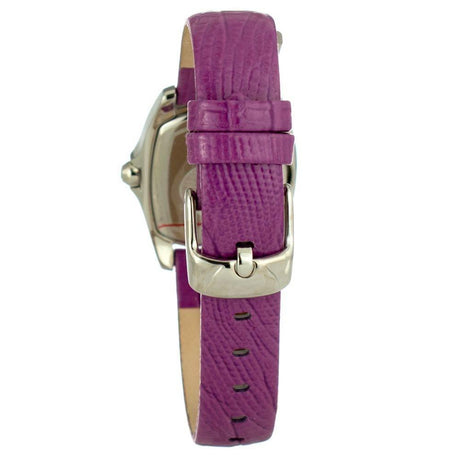 Chronotech Purple Leather Watch - Hilstor