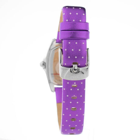 Chronotech Purple Leather Watch - Hilstor