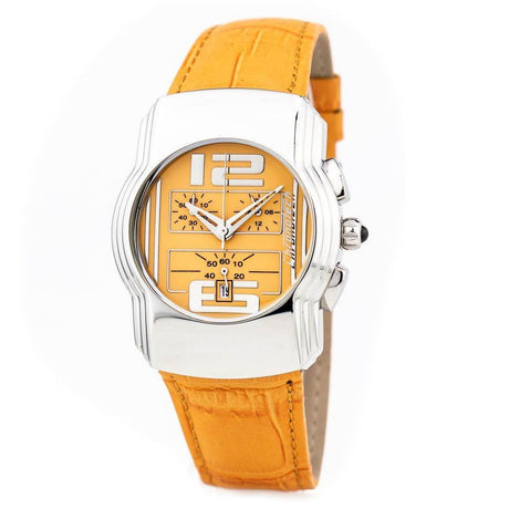 Chronotech Orange Leather Watch - Hilstor