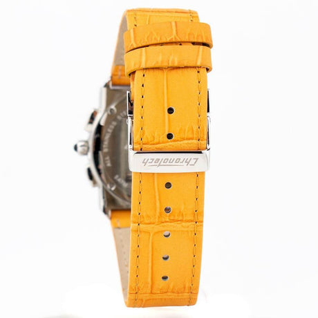 Chronotech Orange Leather Watch - Hilstor