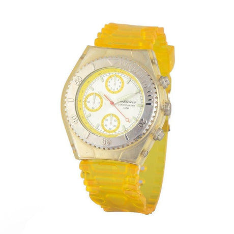 Chronotech Yellow Rubber Watch - Hilstor