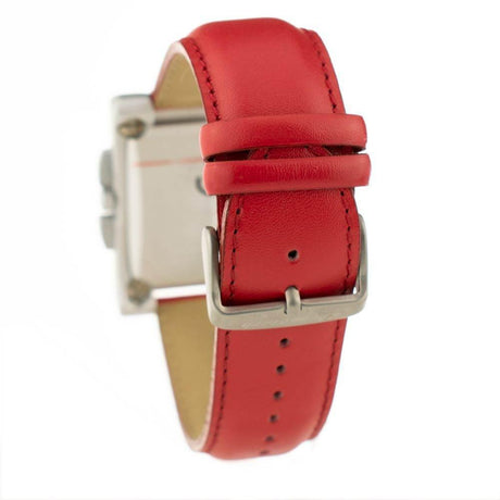 Chronotech Red Leather Watch - Hilstor