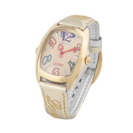 Chronotech Silver Leather Watch - Hilstor