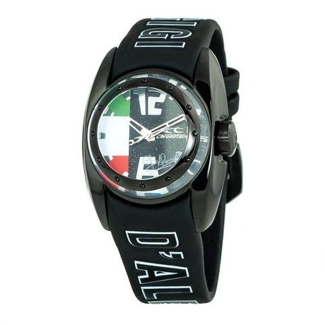 Chronotech Black Rubber Watch - Hilstor