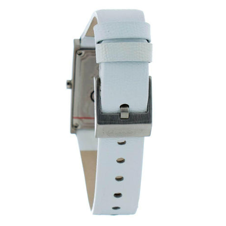 Chronotech White Leather Watch - Hilstor