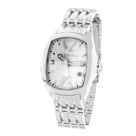 Chronotech Silver Stainless Steel Watch - Hilstor