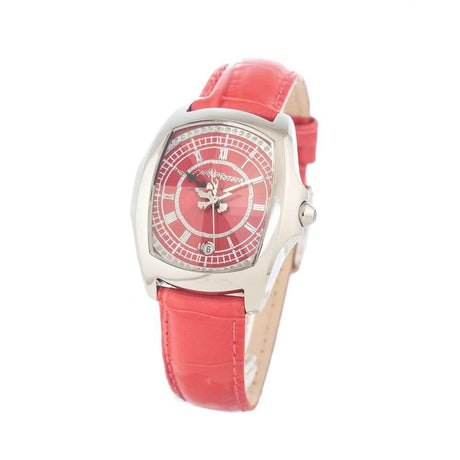 Chronotech Red Leather Watch - Hilstor