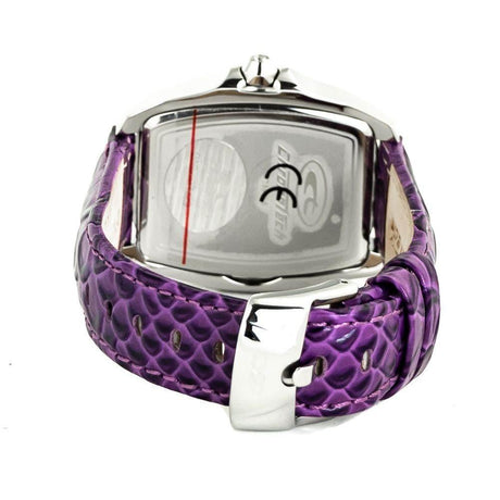 Chronotech Purple Leather Watch - Hilstor
