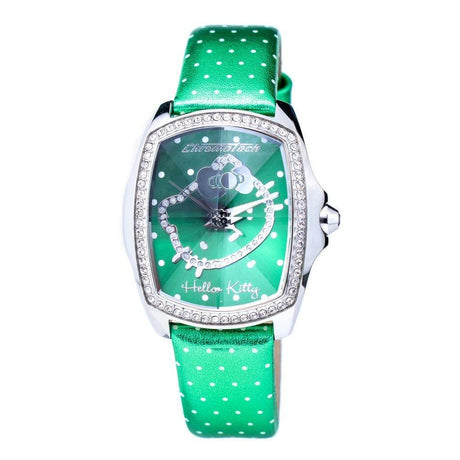Chronotech Green Leather Watch - Hilstor