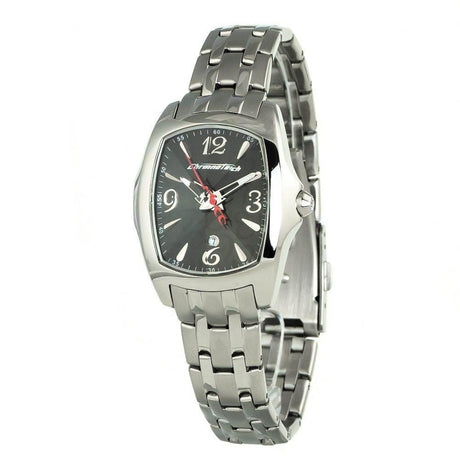 Chronotech Silver Stainless Steel Watch - Hilstor